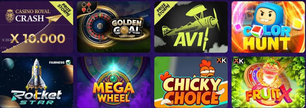 casinoroyal hızlı oyunlar